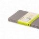 Moleskine 14113 - Libreta 64 hojas, 9 x 14 cm , color gris, set de 3