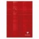 Clairefontaine 9042C - Lote de 5 Cuadernos cosidos Tapa dura A4 cuadriculado 5x5 de 192 páginas, colores surtidos