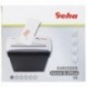 Geha Home & Office S5 Strip shredding 72dB Negro, Gris - Triturador de papel Strip shredding, 22 cm, 11 L, 72 dB, 4000 mm/mi