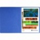 Exacompta 240425E - Subcarpeta con fastener metálico, 24 x 32 cm, color azul