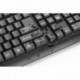 Trust Classicline - Teclado anti salpicaduras, negro - [QWERTY Español]