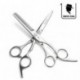 SMITH CHU® Tijeras de Peluquería Profesional 5.5 Pulgadas Kits de Herramientas de Corte de Pelo Tijeras de Acero Inoxidable p