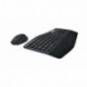 Logitech MK850 - Pack de Teclado y ratón inalámbricos, 2.4 GHz, 1000 dpi, Bluetooth, Alcance 10 m, Color Negro