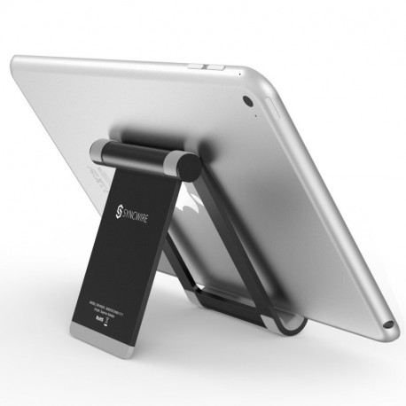 Soporte para tablet para cama, soporte giratorio de 360 grados con brazo de  aluminio para iPad, iPhoneXS, N-Switch,  Kindle Fire u otros