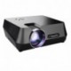 ExquizOn Mini Proyector Portátil GT-S9 Full HD 1080P Proyector LED Multimedia 2200 Lúmenes Entretenimiento en Casa Entrada HD