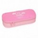 Roll Road Happy Neceser de Viaje, 22 cm, 0.99 litros, Rosa