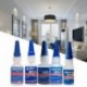 Hanbaili 5Pcs 406 20ml Pegamento Super Power Adhesivo Instantáneo Superficie Reparación de Plástico Blanco Rápido