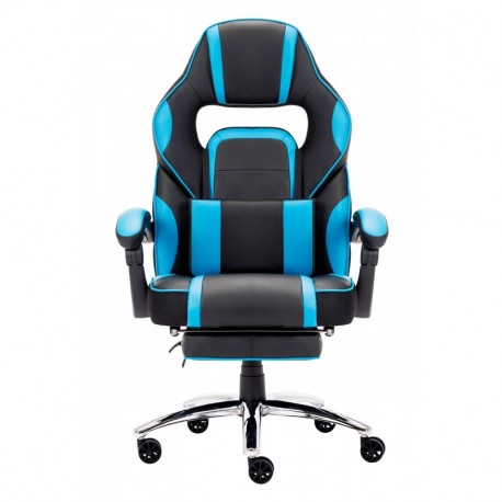 IntimaTe WM Heart Silla Gaming Silla Ergonómica para Gamers Oficina Silla con Reposapiés Plegable, Cojín Lumbar Comfortable p