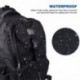 Mooedcoe 50L Mochila Hombre Viaje Casual Mochila Portatil Deporte Escolar Trabajo Negocio Grande Negro 