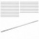 Navaris Tiras Antideslizantes Transparentes - Set de 20x Cinta Antideslizante para bañera Ducha Escalera - Pegatinas Adhesiva